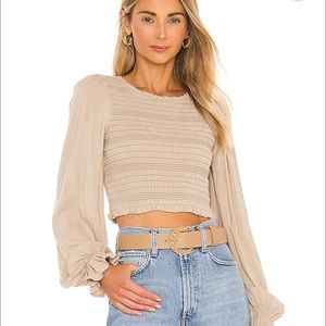 Tularosa Smocked Top